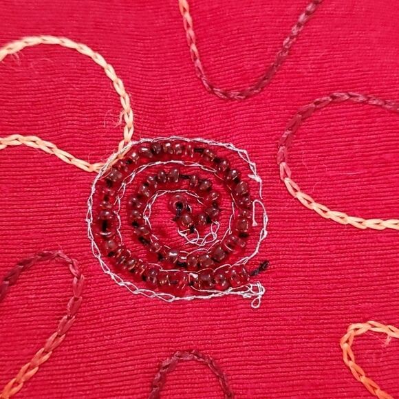 Tantrums collection, Vintagb red‎ top. Small. Great silver buttons. Y2k - Picture 4 of 9